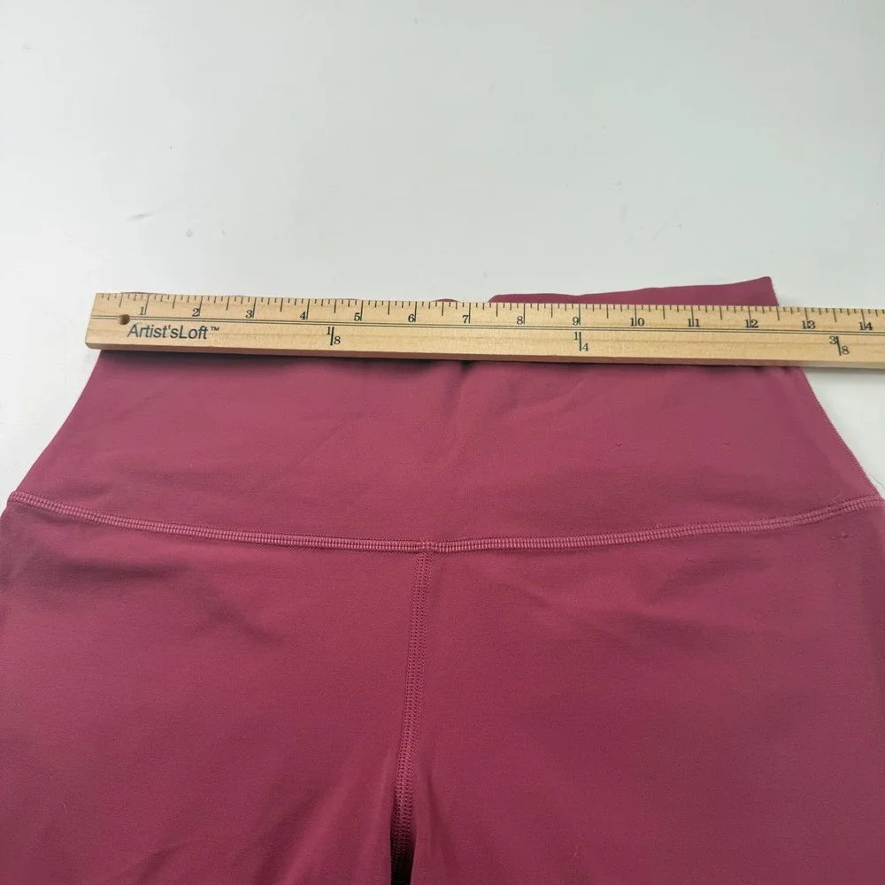 Lululemon‎ Align Crop Leggings Pink Rose High Rise 21 Inch Women's Size 8